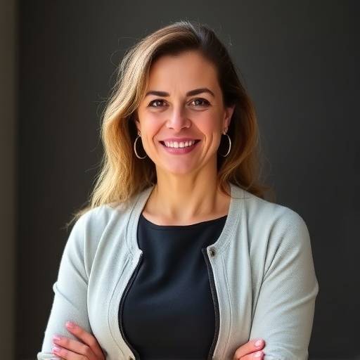 Foto de Ana Carolina Pereira, fundadora e designer principal da Camisetas Excepcionais