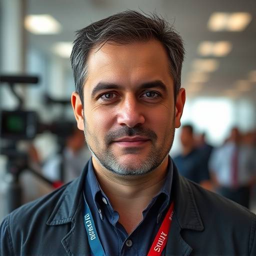 Foto de Pedro Silva, gerente de produäão da Camisetas Excepcionais