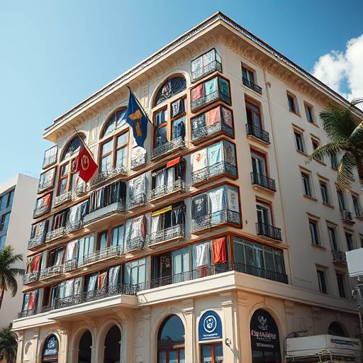 Foto do prédio da Camisetas Excepcionais em Copacabana
